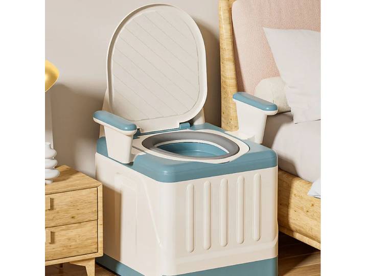 Chaise de toilette portable pour adultes, personnes âgées, dépistolet ant domestique, intérieur, extérieur, femmes enceintes, pot de pot