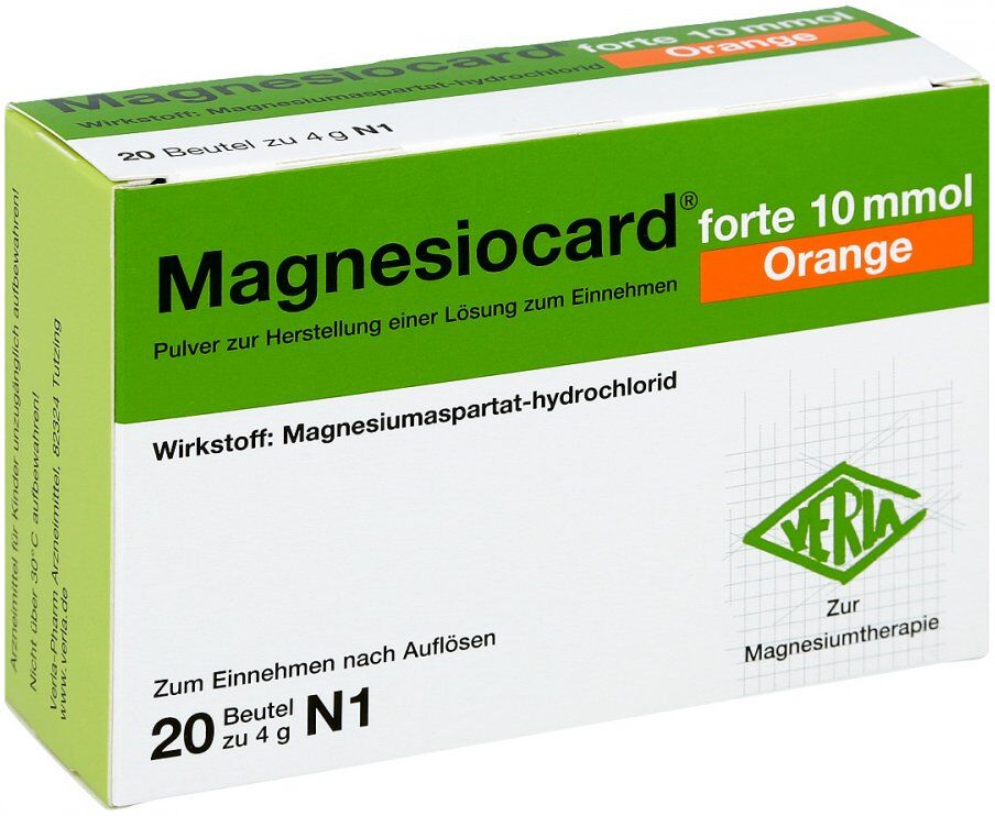 Magnesiocard forte 10 mmol Orange Pulver