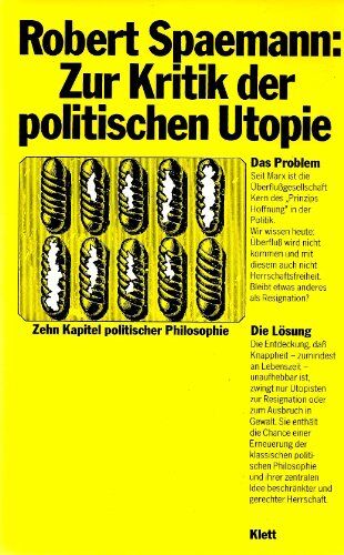 Robert Spaemann - Zur Kritik der politischen Utopie - Preis vom 09.10.2026 07:28:09 h