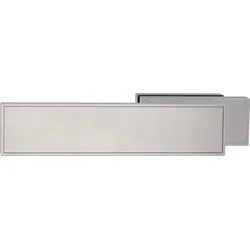 GRIFFWERK Glasschlosskasten FRAME mit Magentschloss inkl. Inlay  DIN Links Nickelmatt