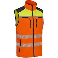 Funktionsweste "KlimaAIR®" - XXL - orange/gelb