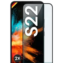 moex CurveProtect Samsung Galaxy S22 Panzerglas 3D Full Screen