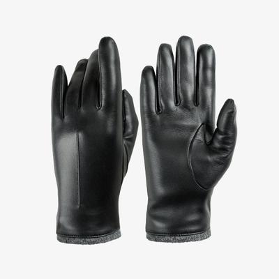 Lederhandschuhe PEARLWOOD "RUBY", Damen, Gr. 7, schwarz, Schafsleder, Handschuhe