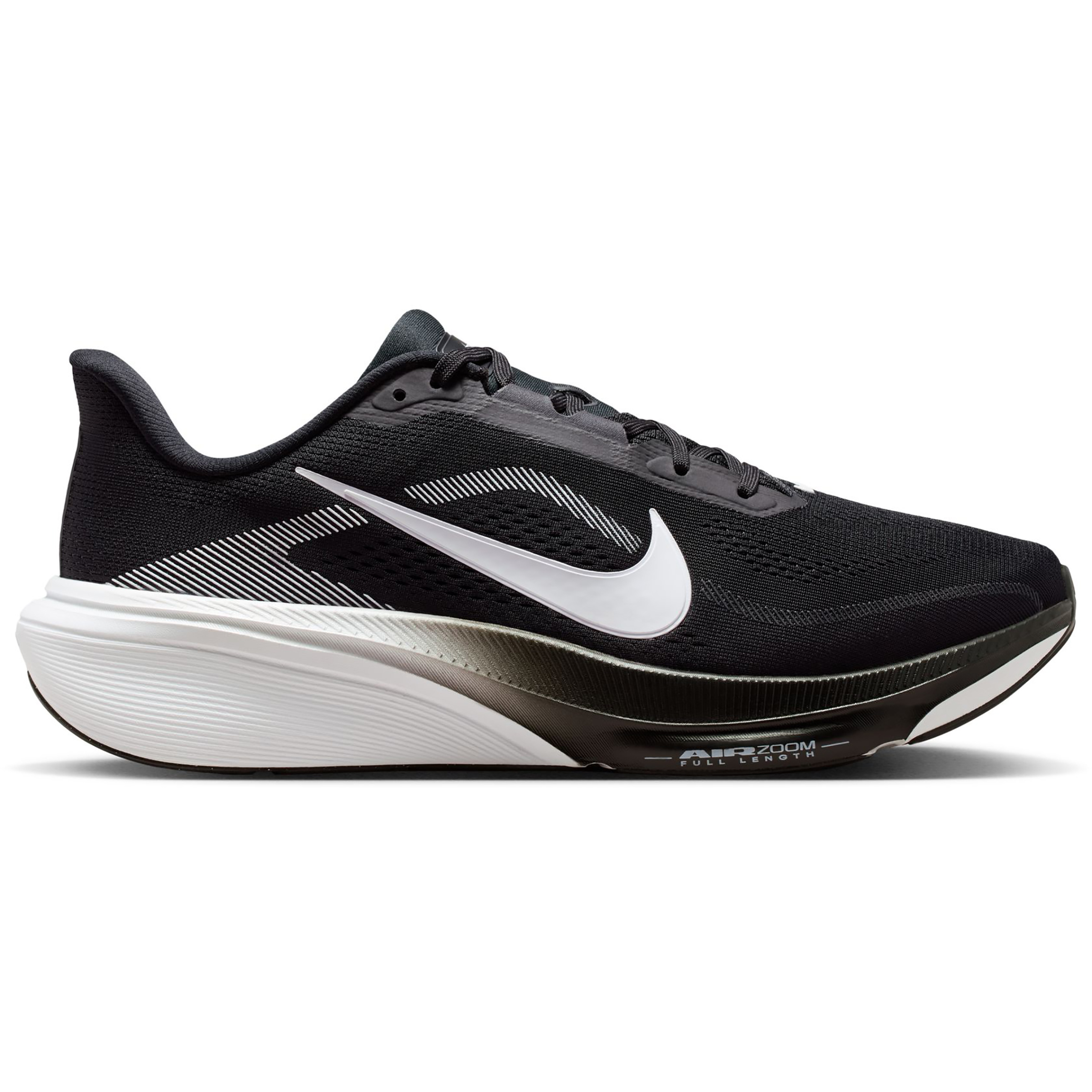 Nike Air Zoom Pegasus 42 Herren Laufschuhe black-white-photon dust Größe 42.5 Laufen Atmungsaktiv