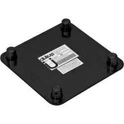 Alutruss DECOLOCK DQ4-SBPM MALE mit Verbinderset sw, Montage Lichttechnik, Schwarz