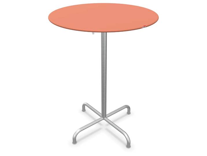 Metall-Stehtisch Rigi Rund Feuerverzinkt von Schaffner / Farbe: Terracotta / Grösse: x cm