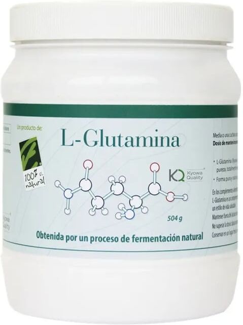 Cien Por Cien Natural L-Glutamina 504g