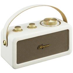 Sangean RA-101 Akku-Radio FM Bluetooth®, AUX wiederaufladbar Ivory, Gold A500524