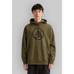 Burton Family Tree Hoodie dried moss Gr. L