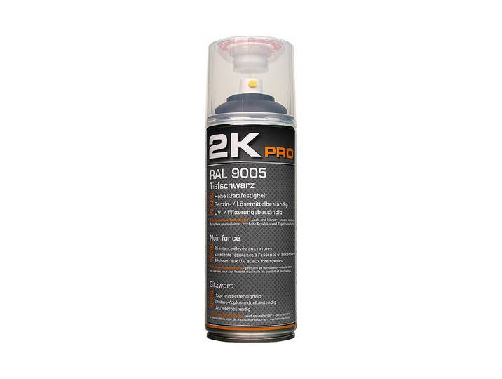 Rodaro 2K-Pro Spraydose Mattschwarz 400 ml
