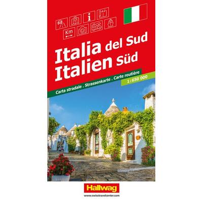 Hallwag Strassenkarte Italien Süd 1:650.000, Sonstige von , Hallwag, 978-3-8283-3061-0