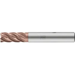 PFERD TOOLS VHM-Fräser Ø16mm, 5 Schneiden, mit Spanteiler, 2xDC, Radius 1mm, Schaft HB - 23000954