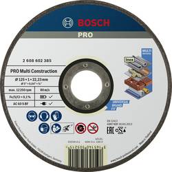 Bosch Accessories ACS 60 V BF 2608602385 Trennscheibe gerade 125 mm 1 St. Metall, Edelstahl, Buntmetall, Stein, Marmor, Kunststoff