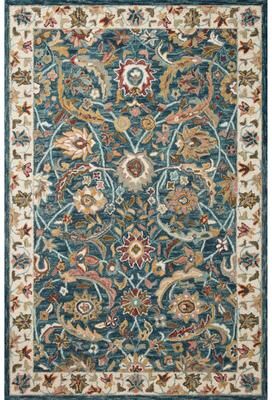 Alexander Home Madeline 100% Wool Hand-Hooked Heritage Area Rug