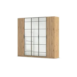 Kleiderschrank mit Spiegel Acero , verspiegelt , Maße (cm): B: 226 H: 210