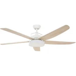 DC Deckenventilator Louisville Weiß mit LED