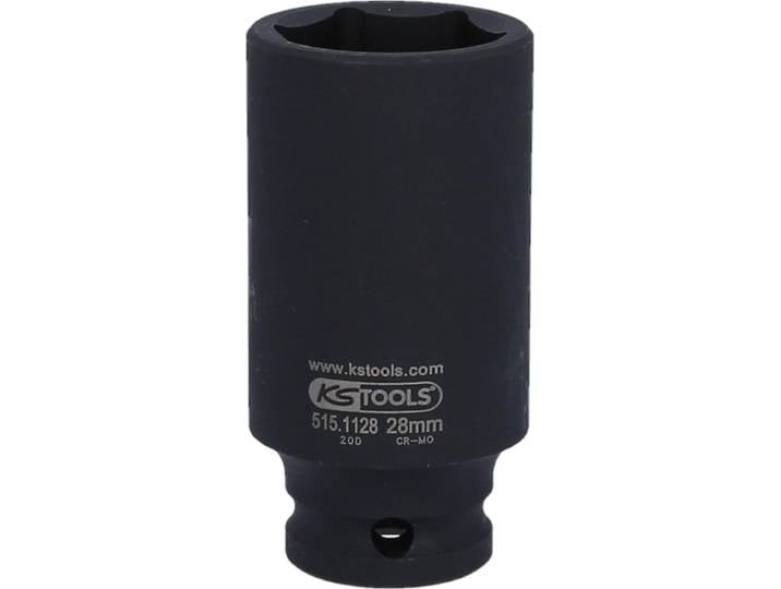 KS Tools 515.1128 Douille à percussion Noir