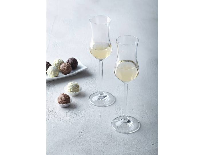 Verres à grappa - Lot de 6 6 x 20 x 6cm Transparent