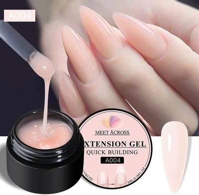 Uplifted Finds MEET ACROSS Milk White Quick Extension Gel s00718