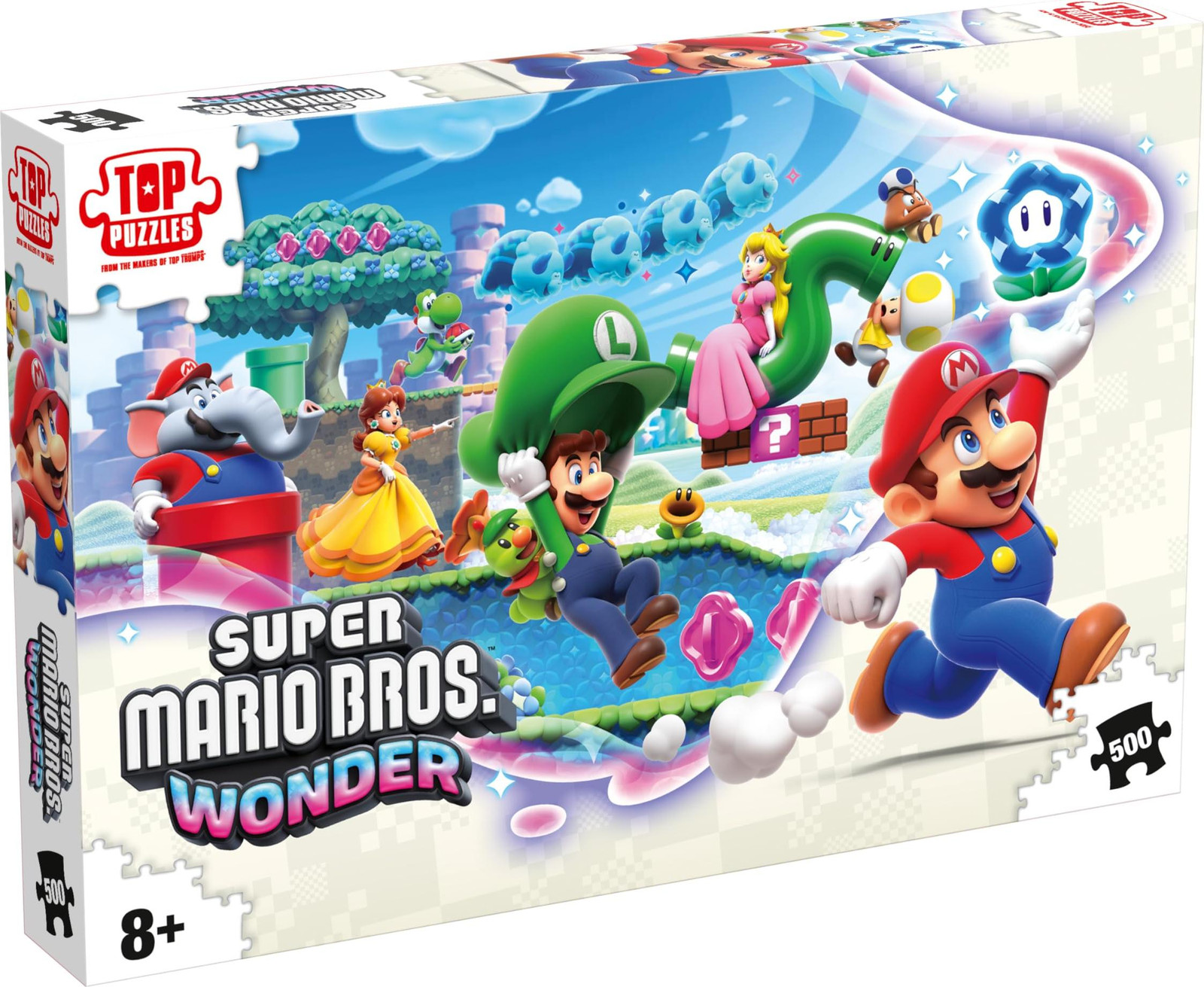 Winning Moves Super Mario Wonder Puzzel - 500 stukjes - Vanaf 8 jaar