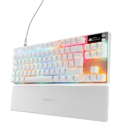 STEELSERIES Apex Pro TKL GEN3, Gaming Tastatur, Mechanisch, Sonstiges, Kabelgebunden, Weiß