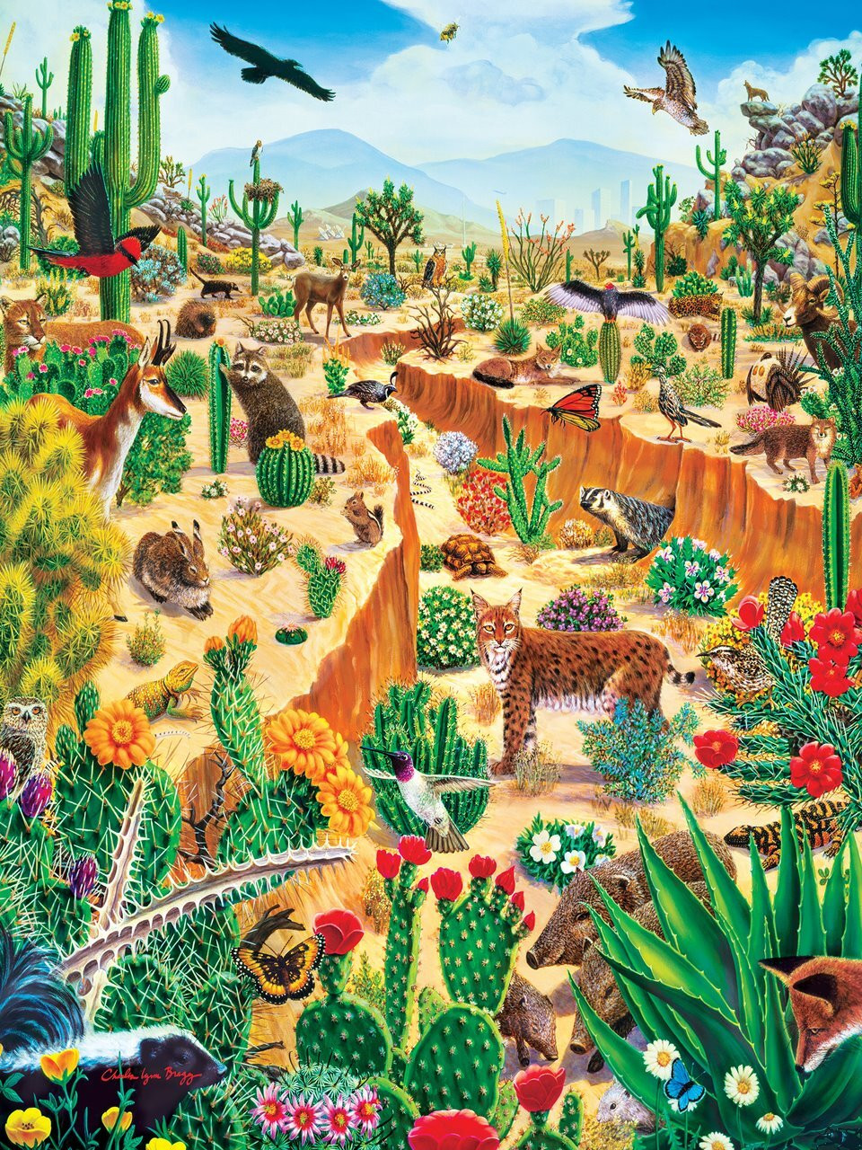Masterpieces Puzzel De Laatste Oase, 550 stukjes