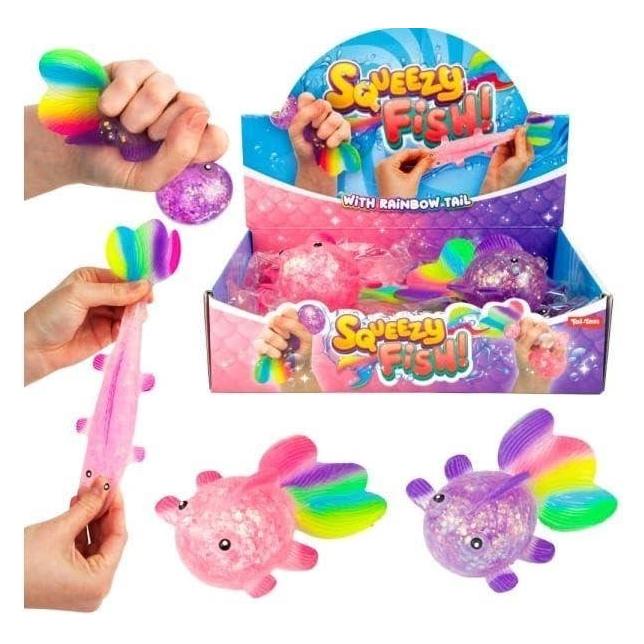 Toi-Toys FUN Knet Glitzer-Fisch 1 Stück (32101Z)