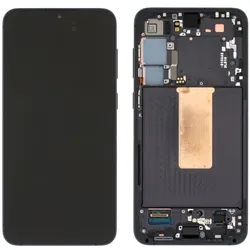 Samsung LCD + Touch + Frame für S916B Galaxy S23+ - black (Display, Samsung Galaxy S23+), Mobilgerät Ersatzteile, Schwarz