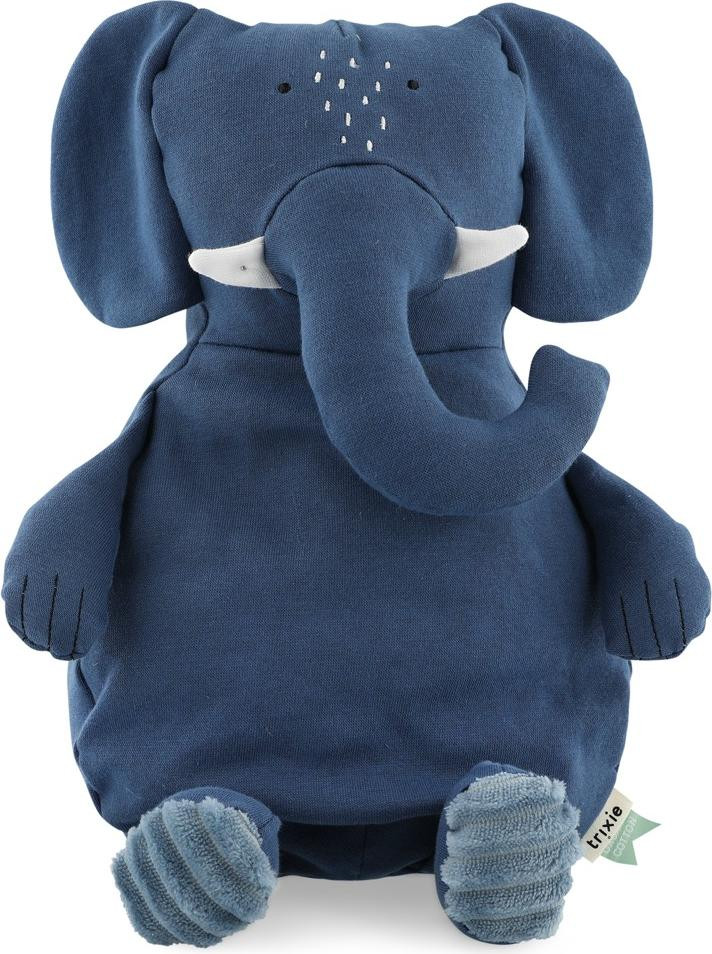 Trixie knuffel Mrs. Elephant van biologisch katoen en pluche, groot