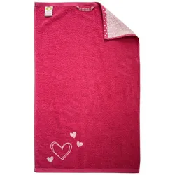 Dyckhoff Kinderfrottierserie 'Lillifee' Pink (Größe: Waschhandschuh 16 x 21 cm)