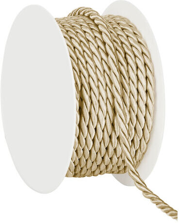 Kordel, taupe, 4 mm, 10 m