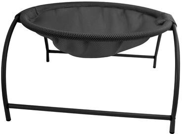 Uplift Essentials Multi Season Elevated Cat Hammock Bed black
