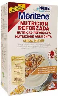 Meritene Cereales Instantáneos Multicereales Com Mel 520g