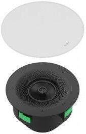 Yealink cs10-d // 2way coax dante ceiling speaker lowprofile 120mm poe enabled