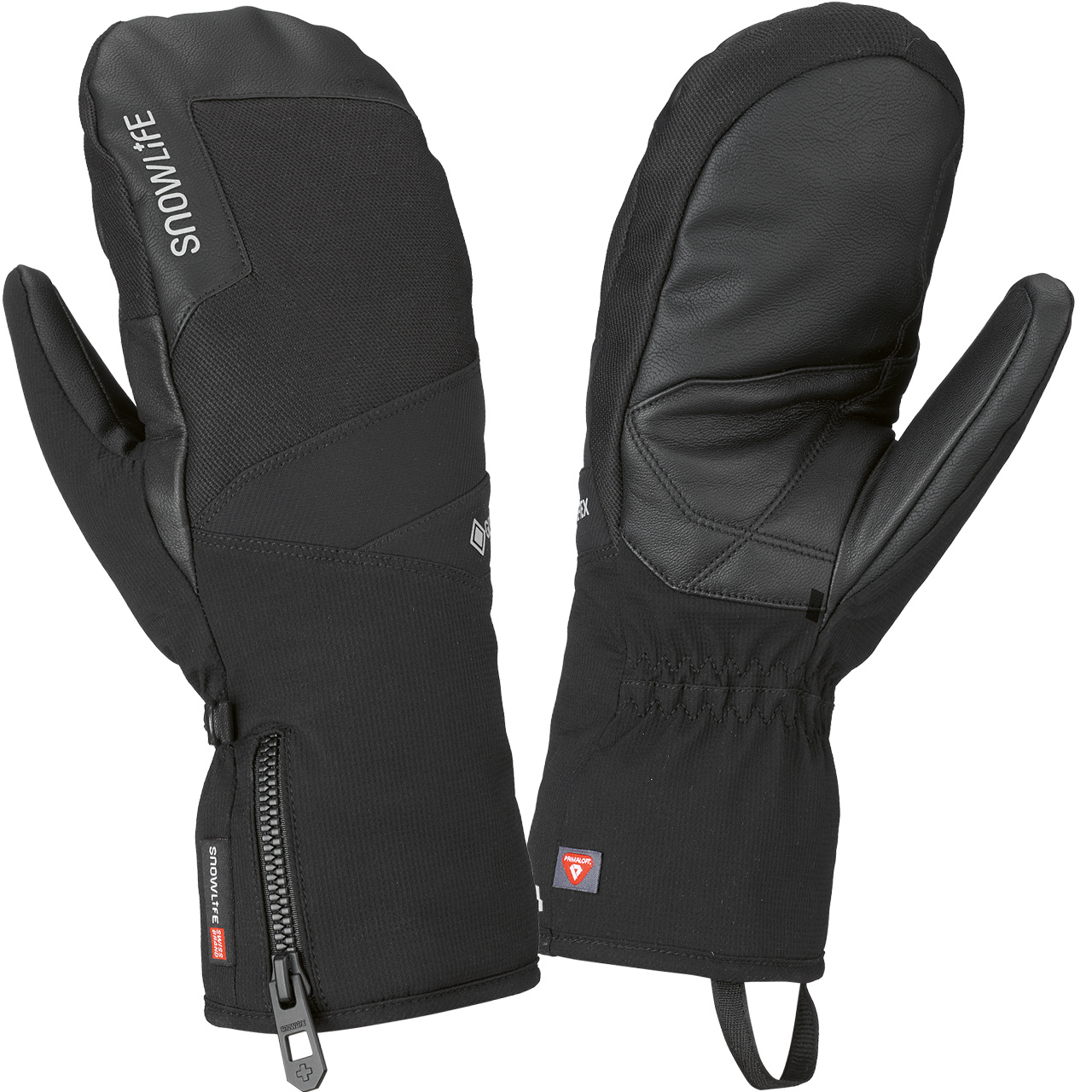 Snowlife Herren Fäustling SUPER GTX PRIMALOFT black - XL = 10