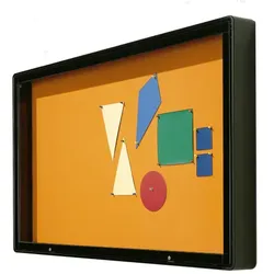 Vitrine W7 mit Klapptür zur Wandmontage im Innen- und Außenbereich