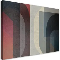 LEINWANDBILD Retro Abstraktion 90x60cm