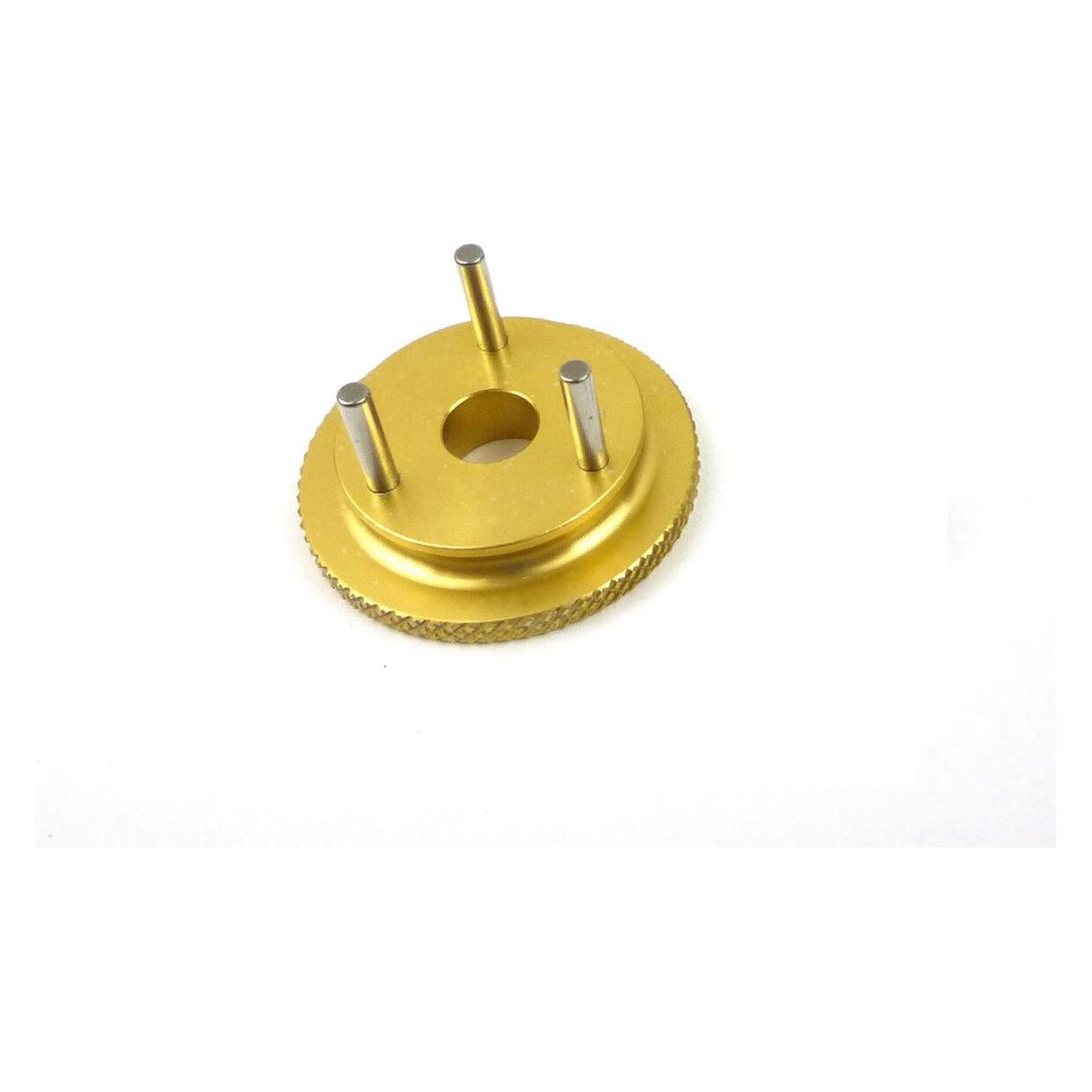 Jamara Schwungscheibe X3 gold eloxiert (504295)