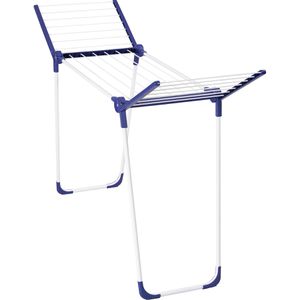 Leifheit Wäscheständer Pegasus 120 Solid Bath, 87005, Flügelwäscheständer, Trockenlänge: 12m