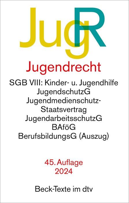 Jugendrecht: Rechtsstand: 1. Januar 2024 (Beck-Texte im dtv) - Preis vom 14.10.2026 23:07:16 h