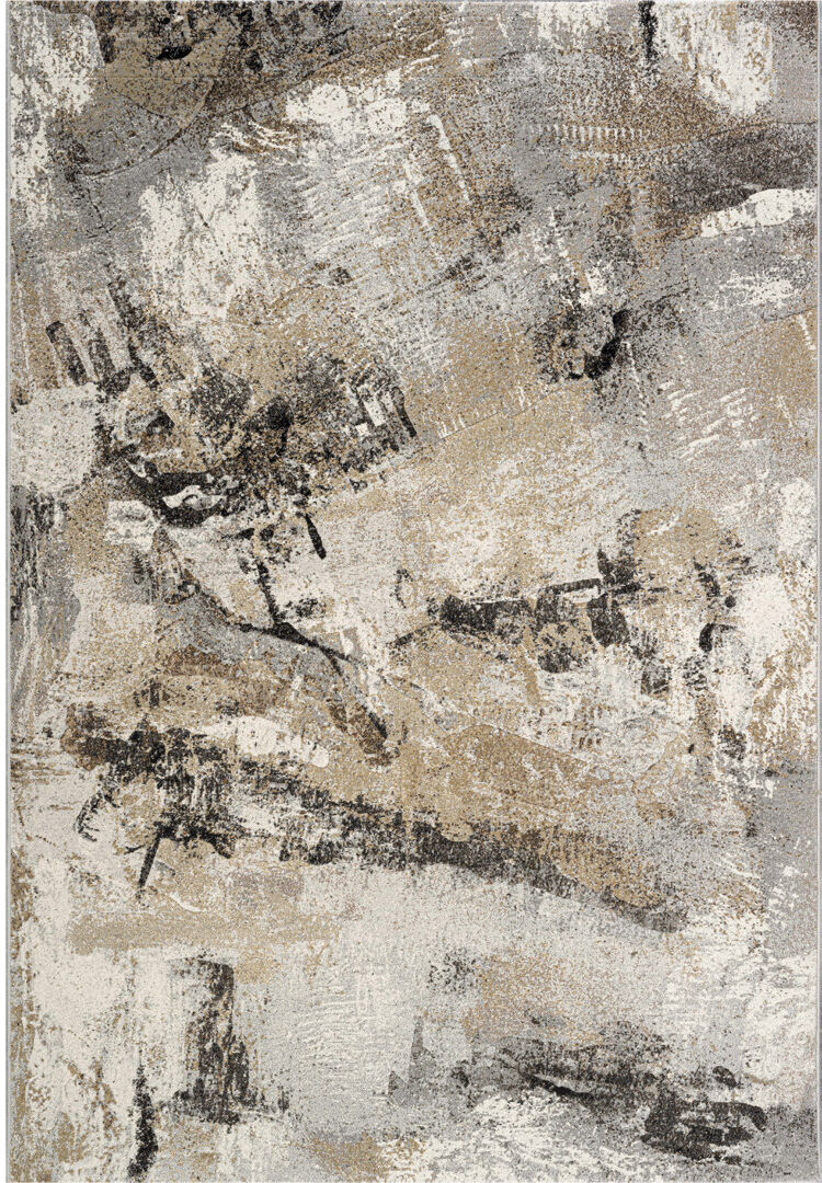Borough Wharf Tarrant Abstract Area Rug Beige Rectangle 160 x 230cm