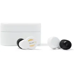 QuietOn Active Noise Cancelling Earplugs (ANC, NC, 50 h, Kabellos), Kopfhörer, Weiss