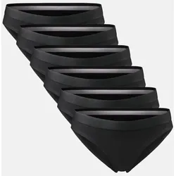 ORGANIC COTTON BIKINI - 6-Pack - Schwarz - L
