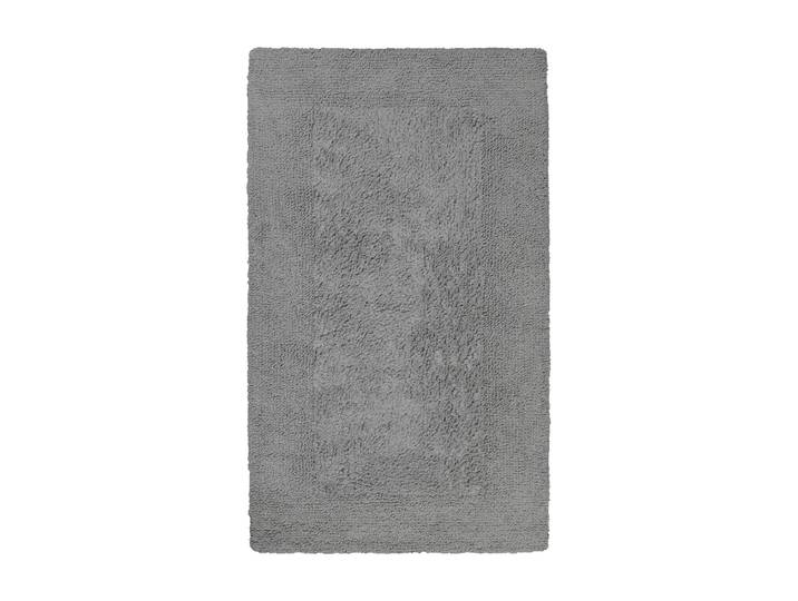 Tapis de bain doux gris uni 60x100