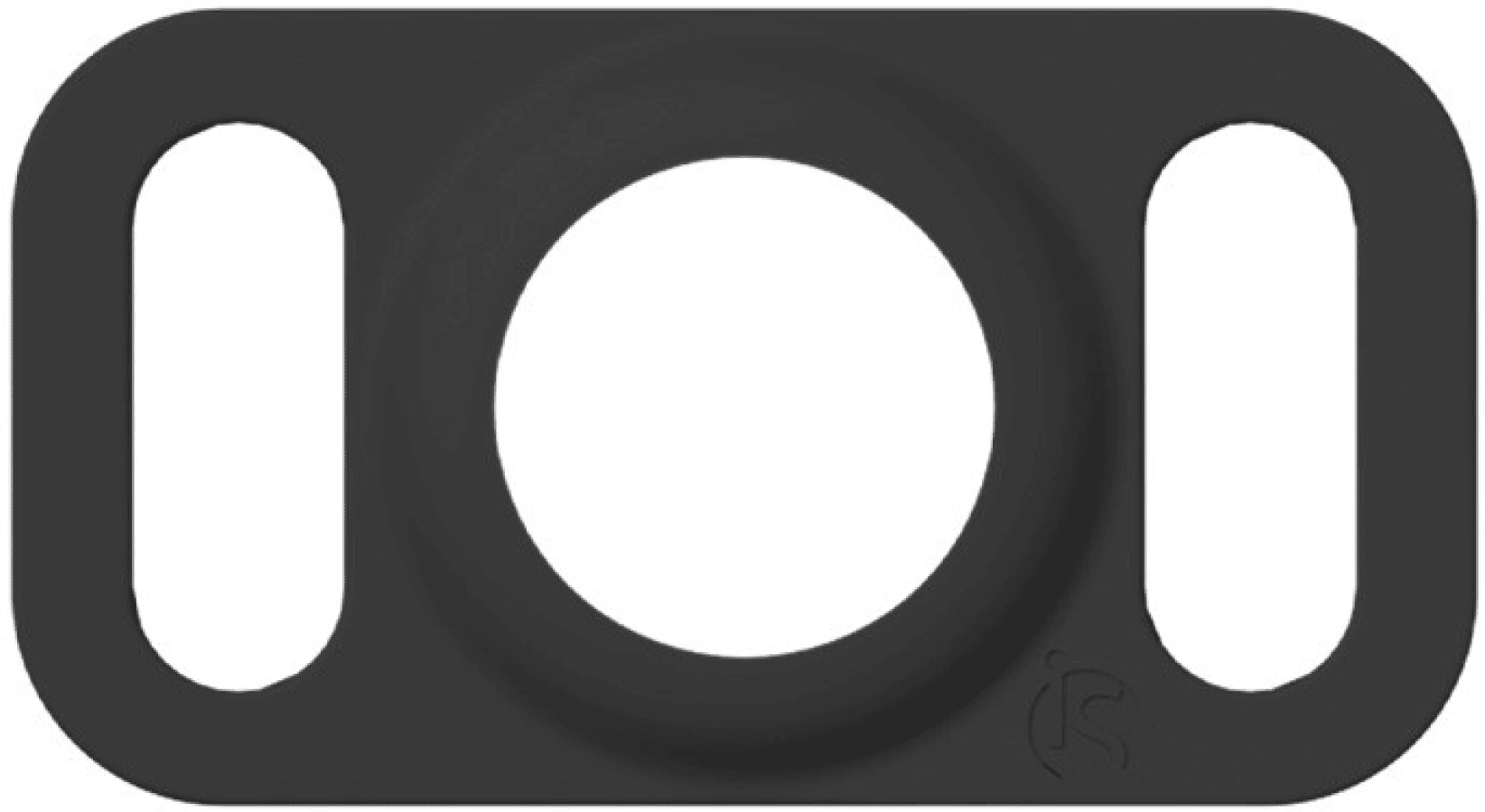 iS Capa AirTag para Coleira - Preto
