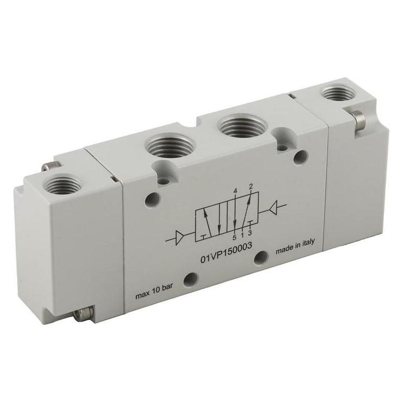 RS PRO PNEUMATIC VALVE - Double action 5/2 1/8 (1762109)