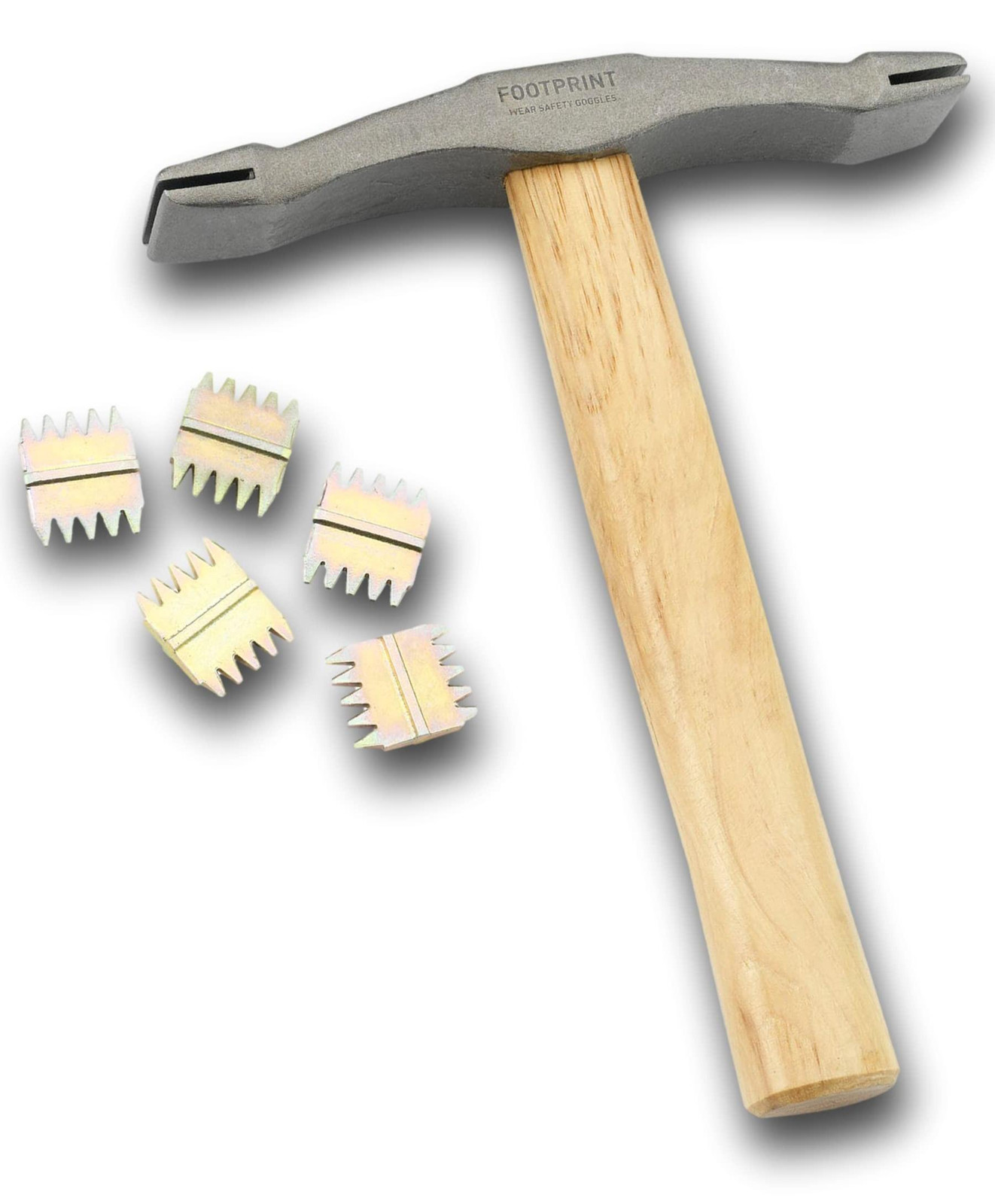Scutch Hammer met 5 combs