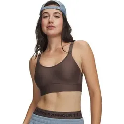 UNDER ARMOUR Damen BH UA INFINITY MID BRA, Größe L/A in Braun 201