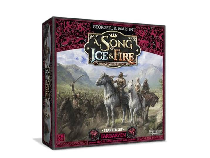 Cool Mini or Not - A Song of Ice and Fire: Targaryen Starter Set Core Box - Miniature Game