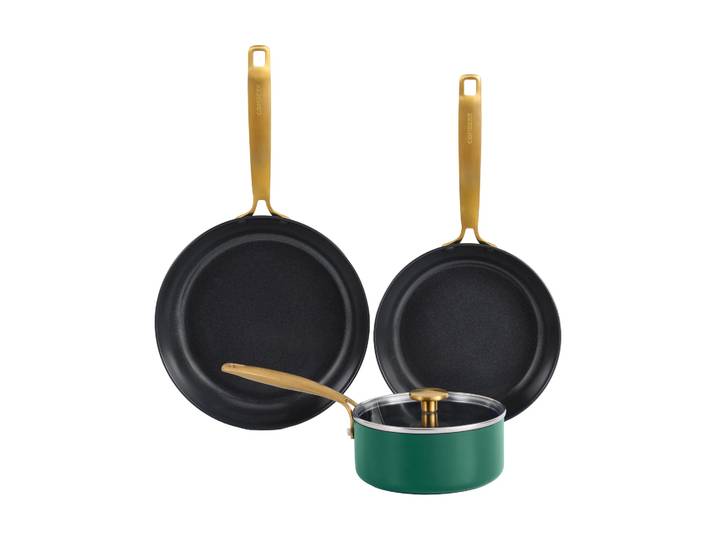 Combekk Set de casseroles et poêles Combekk Element, 4 pièces Holly Green